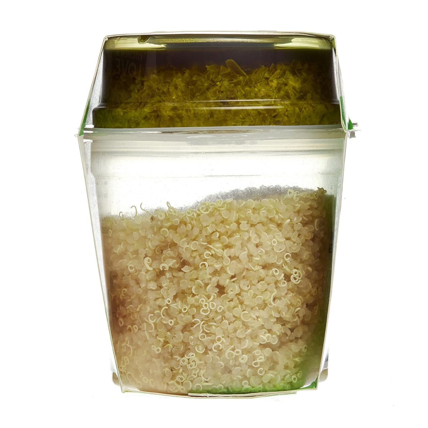 Kitchen & Love Basil Pesto Quinoa Quick Meal 6-Pack | Gluten-Free, Ready-to-Eat, No Refrigeration Required