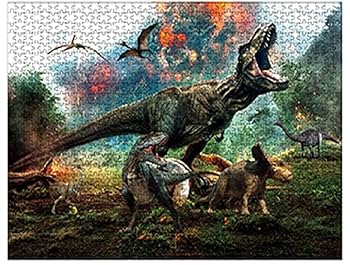 ①恐竜ジグソーパズル　プテラノドン他17名　アルミ額50×74㎝完成品　極美品 Amazon | ビバリー(BEVERLY) 150ピース ジグソーパズル 恐竜大き