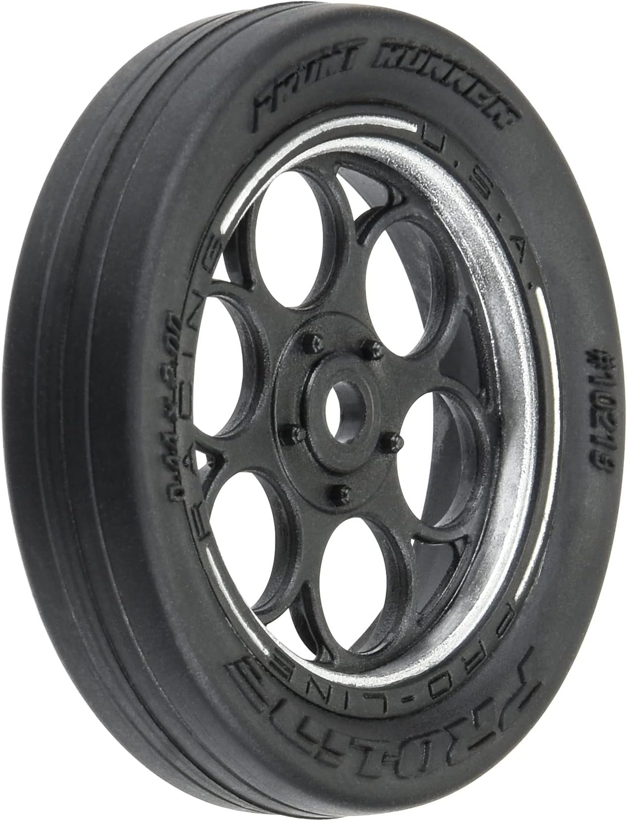 Racing 1/16 Front Runner Fr TRS MTD7mmBlk/SilMiniDrag2 PRO1021910 RC Tire