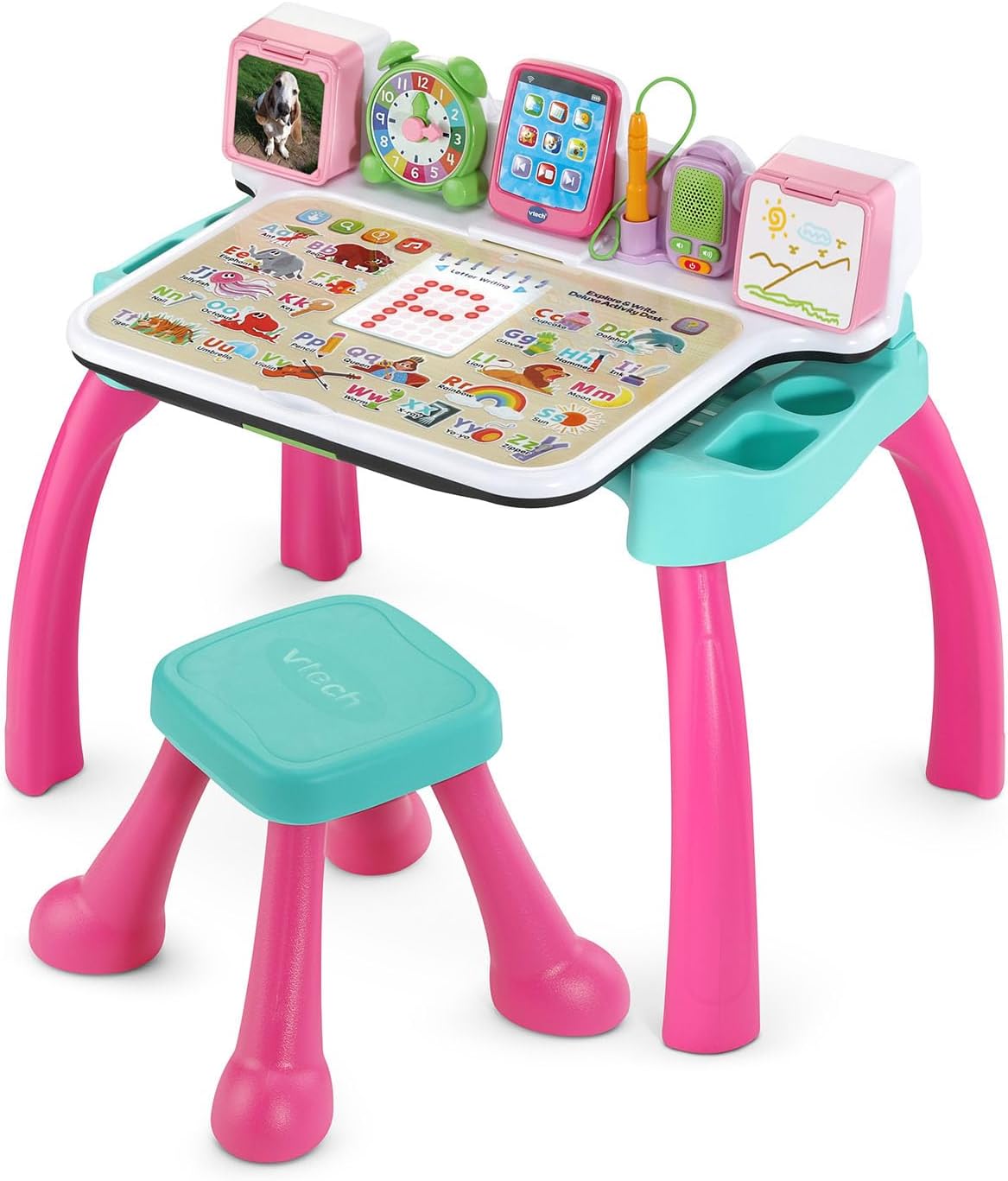Explore and Write Deluxe Activity Desk (Frustration Free Packaging), Pink