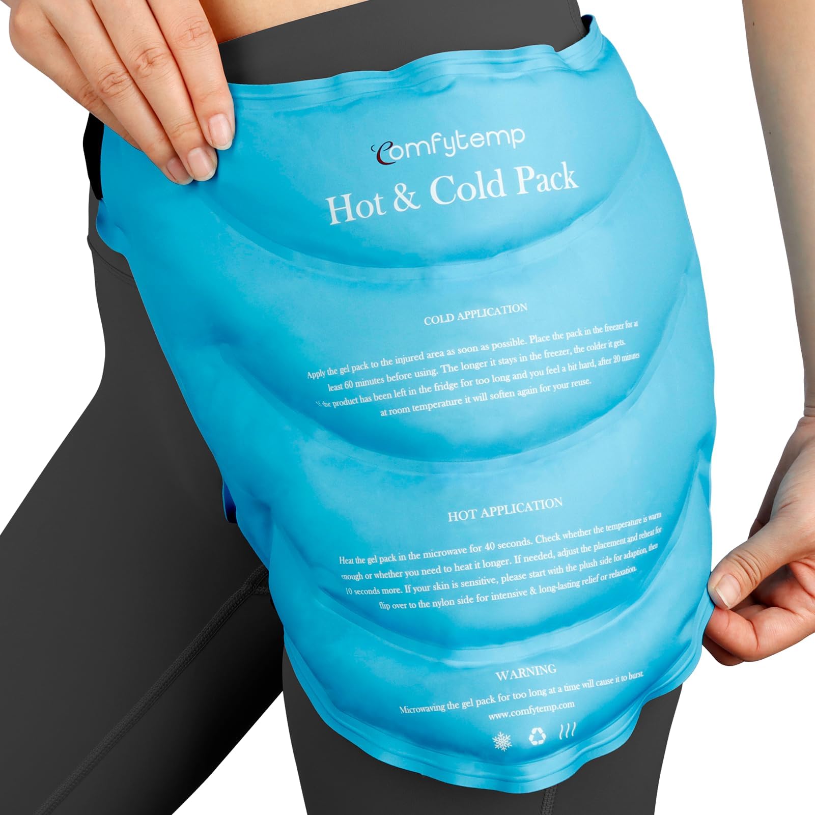 Solution Matrix Hip Wrap Kit Ice (or Heat) Wrap for