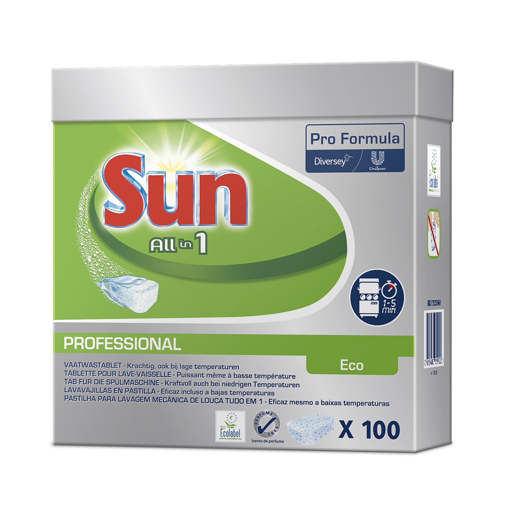 Sun Sp Lmaschinengeschirrreiniger Professional (todo en 1 caja, TAB,