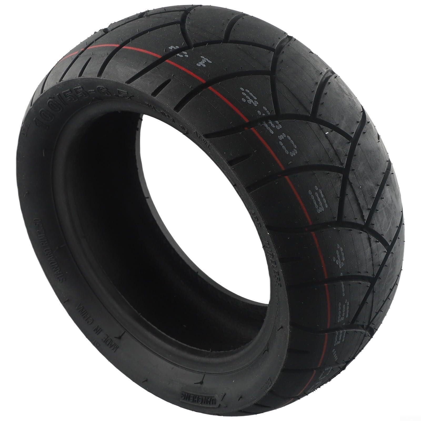 100/55-6,5 Gummirad, 90/65-6,5 Ersatz, 11 Zoll Scooter Zubehör Tubeless Reifen, for Elektro-Scooter