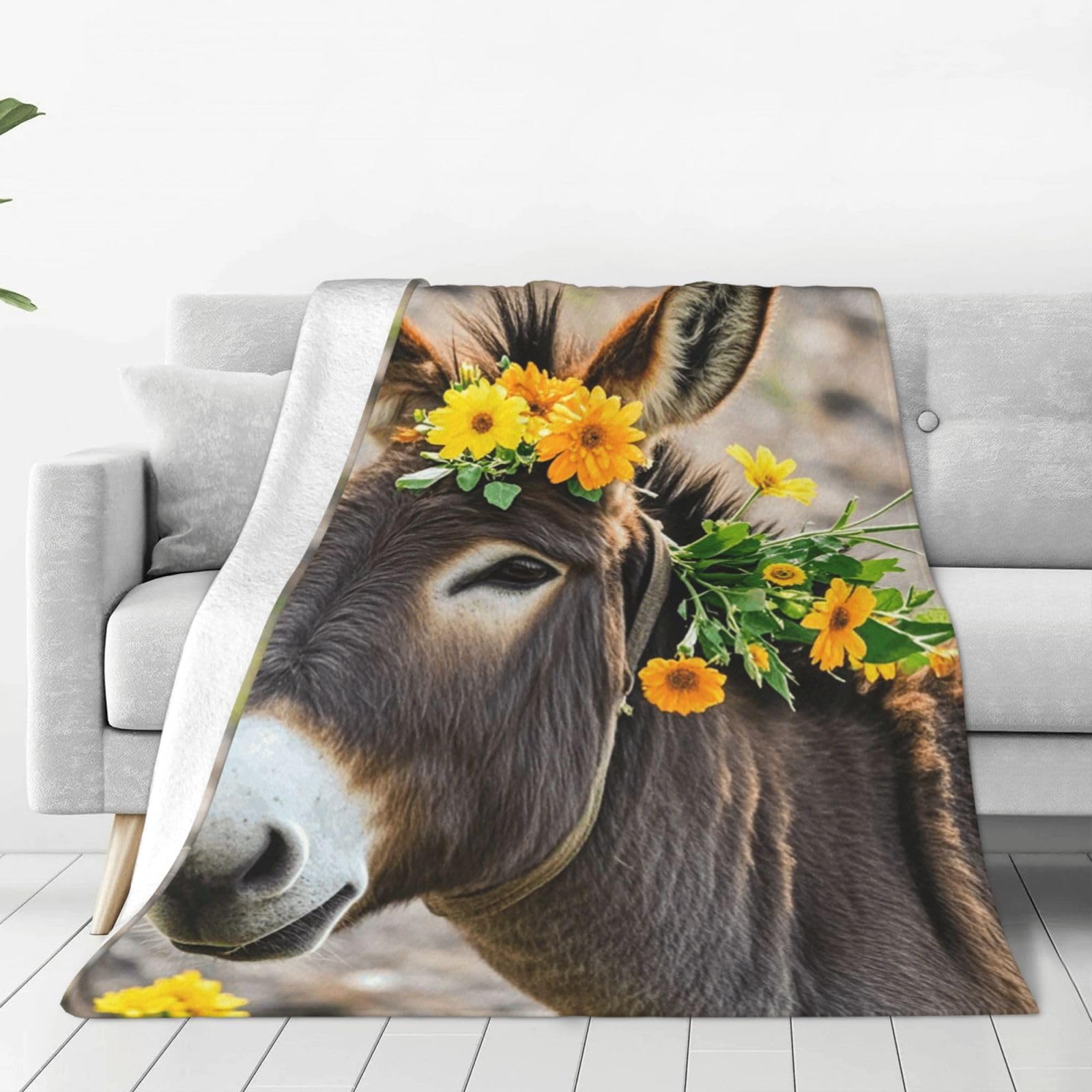 Couverture lit réversible flanelle canapé camping toutes saisons