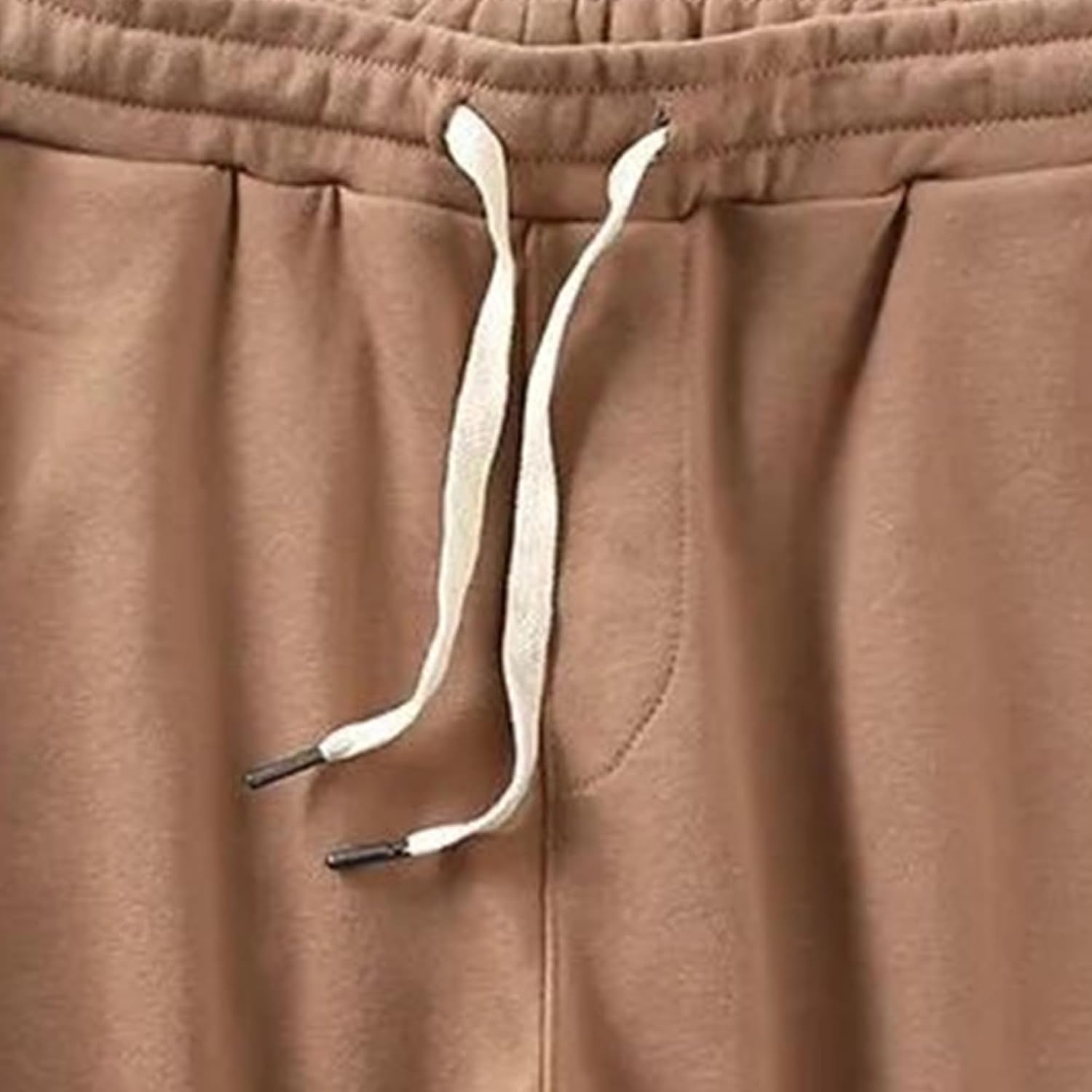 DGHM-JLMY Men's Elastic Loose Casual Solid Color Shorts Drawstring Comfy Jogger Shorts Summer Sports Athletic Workout Shorts