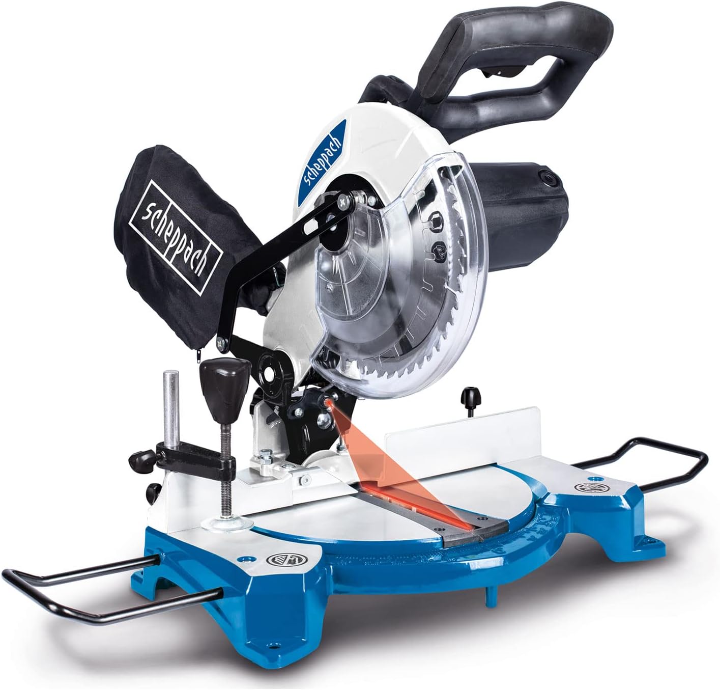 Scheppach HM80L 240 V Compound Mitre Saw - Blue