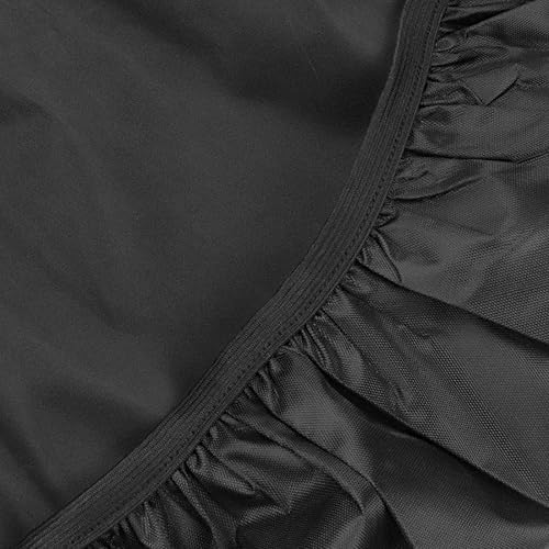 Miniatura 8 de Modengzhe Funda impermeable para asiento de motocicleta, resistente a la lluvia y al polvo, 27 x 14 pulgadas, apta para motocicleta