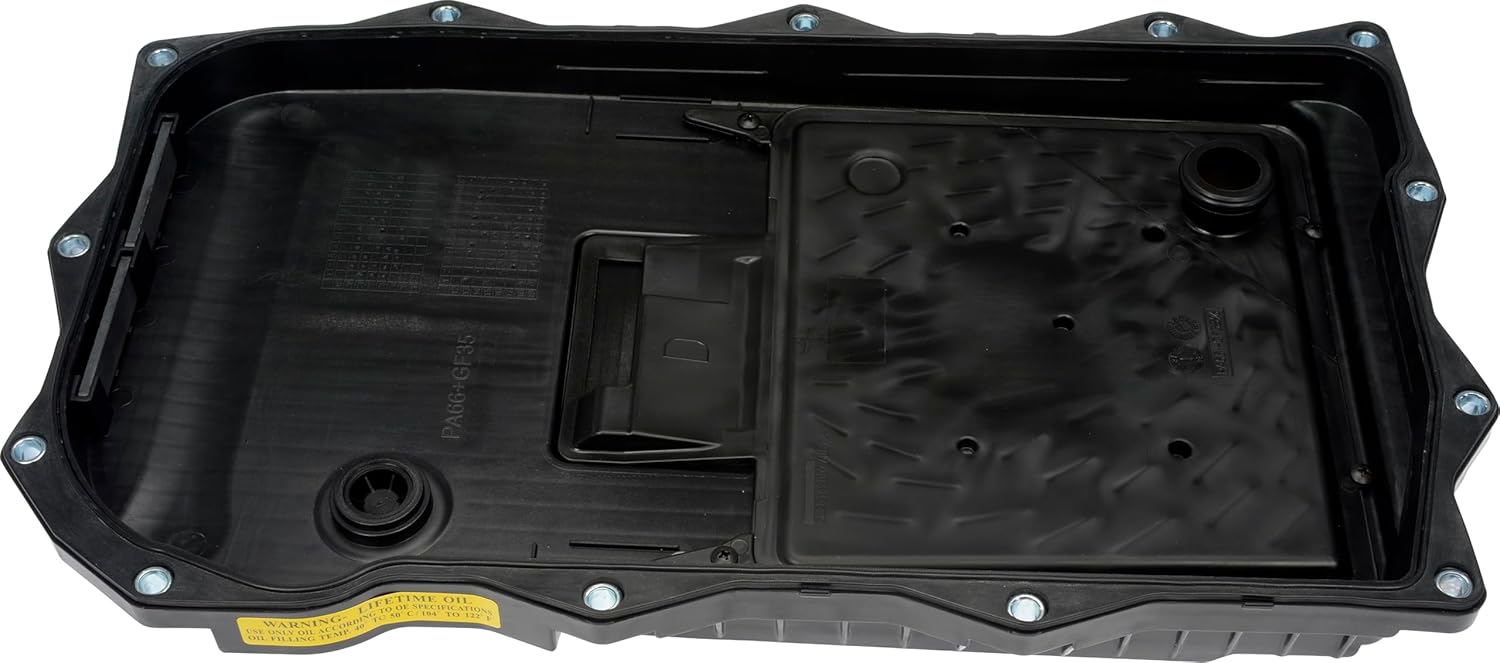 Dorman 265-853 Transmission Pan With Drain Plug, Gasket And Bolts Compatible with Select Models (OE FIX)