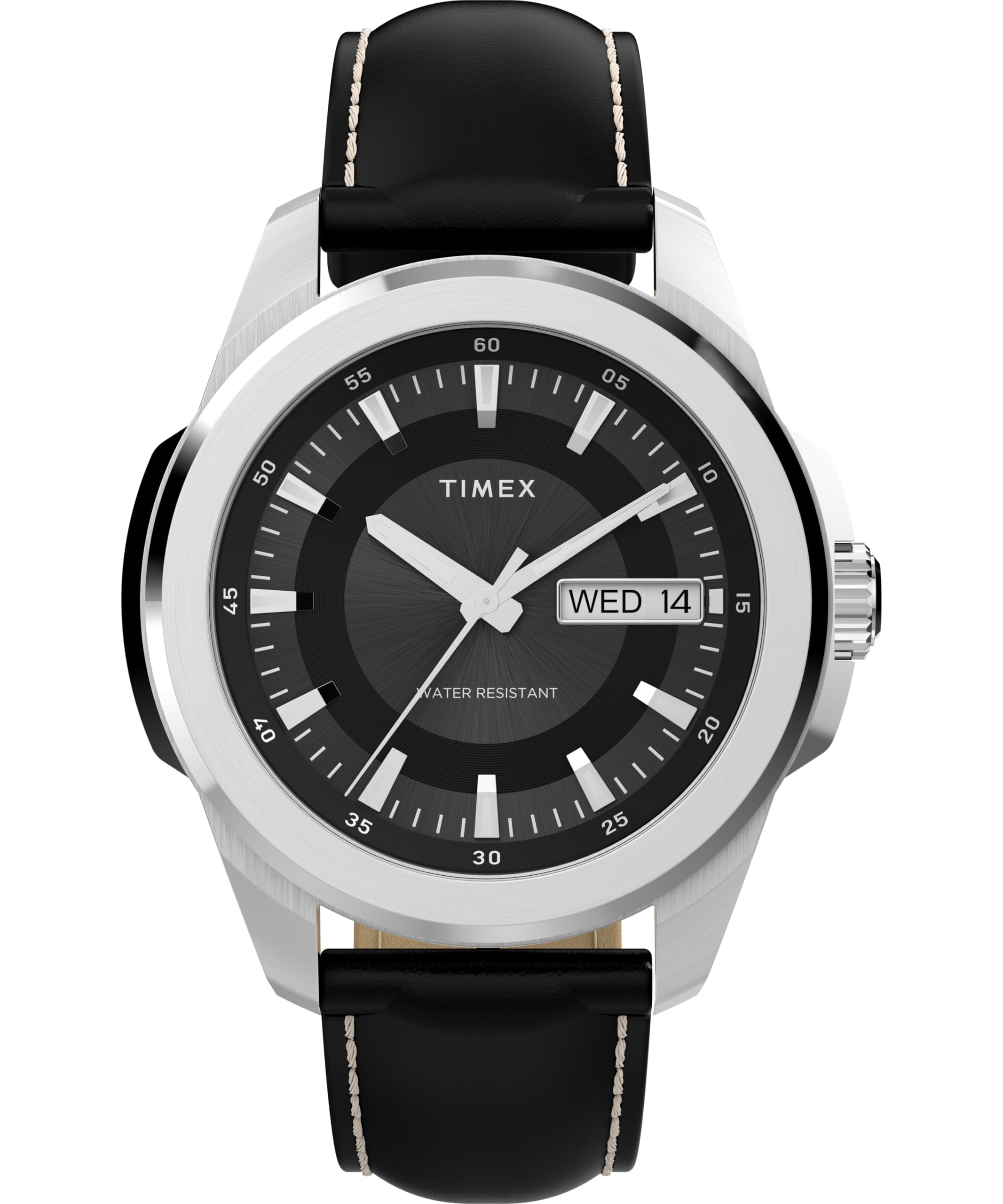 Timex Men's Essex Day and Date 45mm Quartz Watch