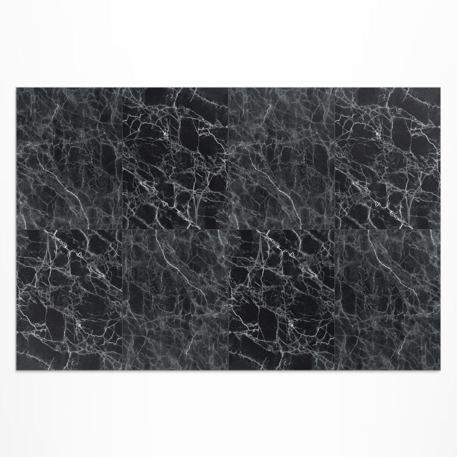 Tapis du sol vinyle pour balcon et porche ambiance marbre 120x180