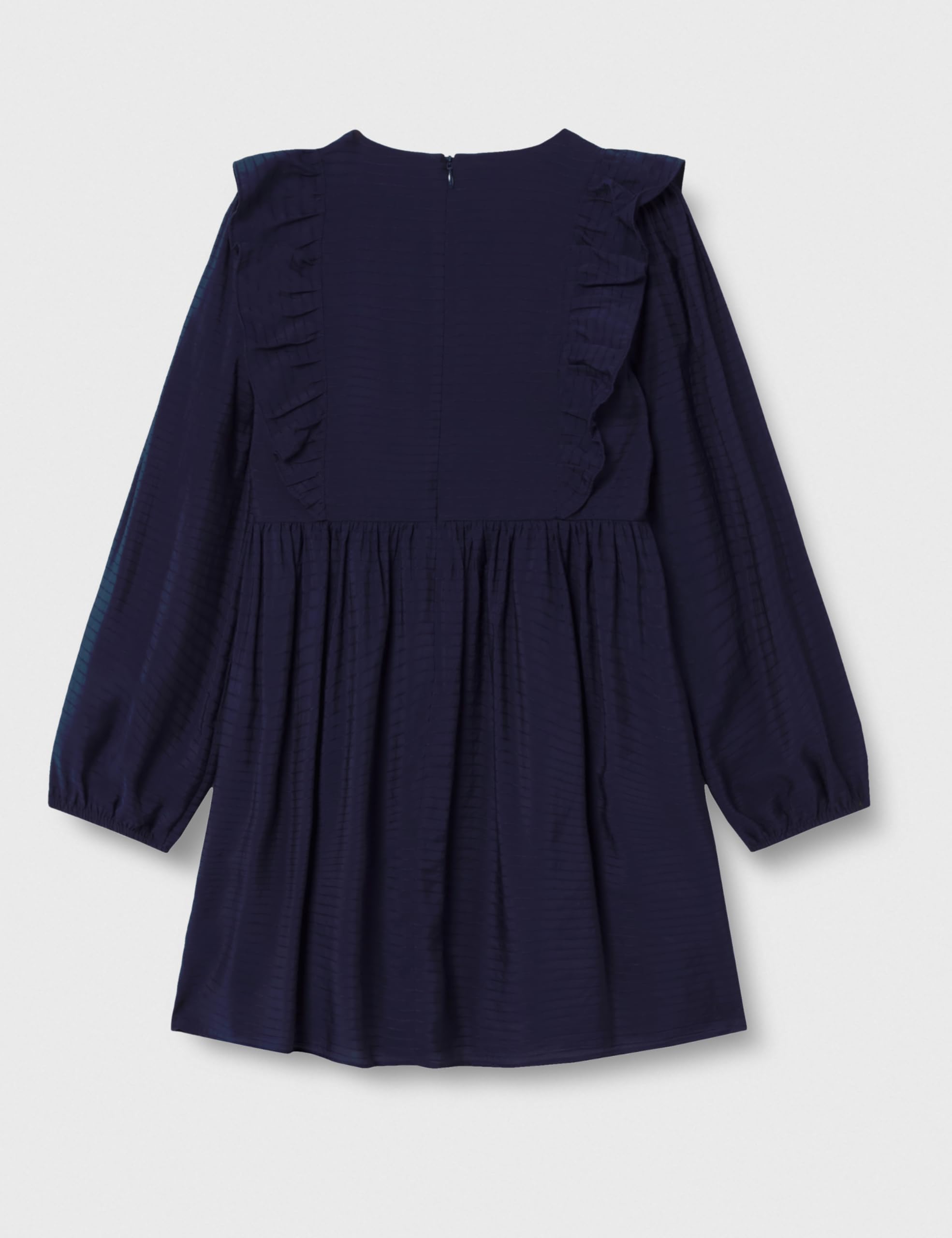 Tommy Hilfiger Sukienka rozkloszowana Dziewczynki Ruffle Aline Dress Ls Kg0kg08945