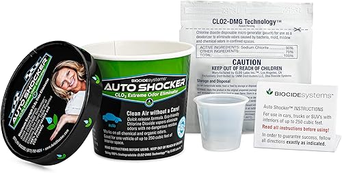 Miniatura 2 de Auto Shocker ClO2 - Eliminador de olores para interior de automóvil