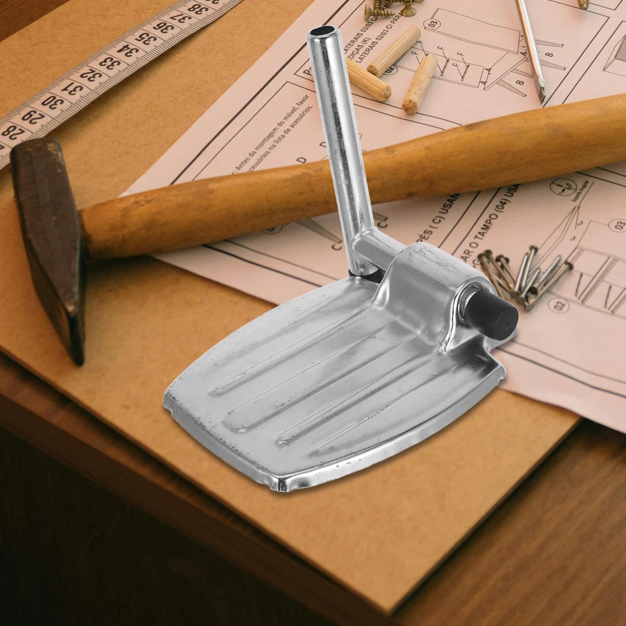 Reposapiés Paquete de 2 Unidades Diseño Compacto y Elegante de Metal Ligero y Fácil de Usar para Silla de Ruedas Adecuado para Personas Mayores y Deportistas