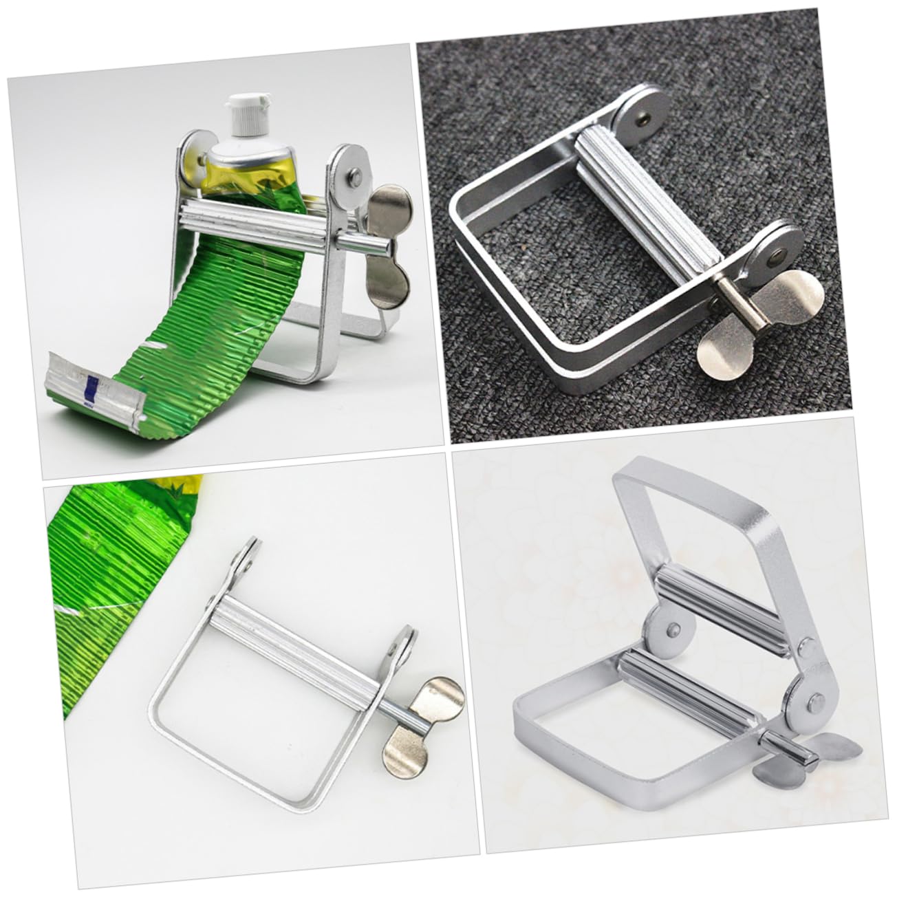 10piezas Exprimidor De Tubos Para Pasta De Dientes y Tintes De Cabello Squeezer Manual Para Cosméticos y Lociones Herramienta Práctica Para Desperdicio y Facilitar El Uso El