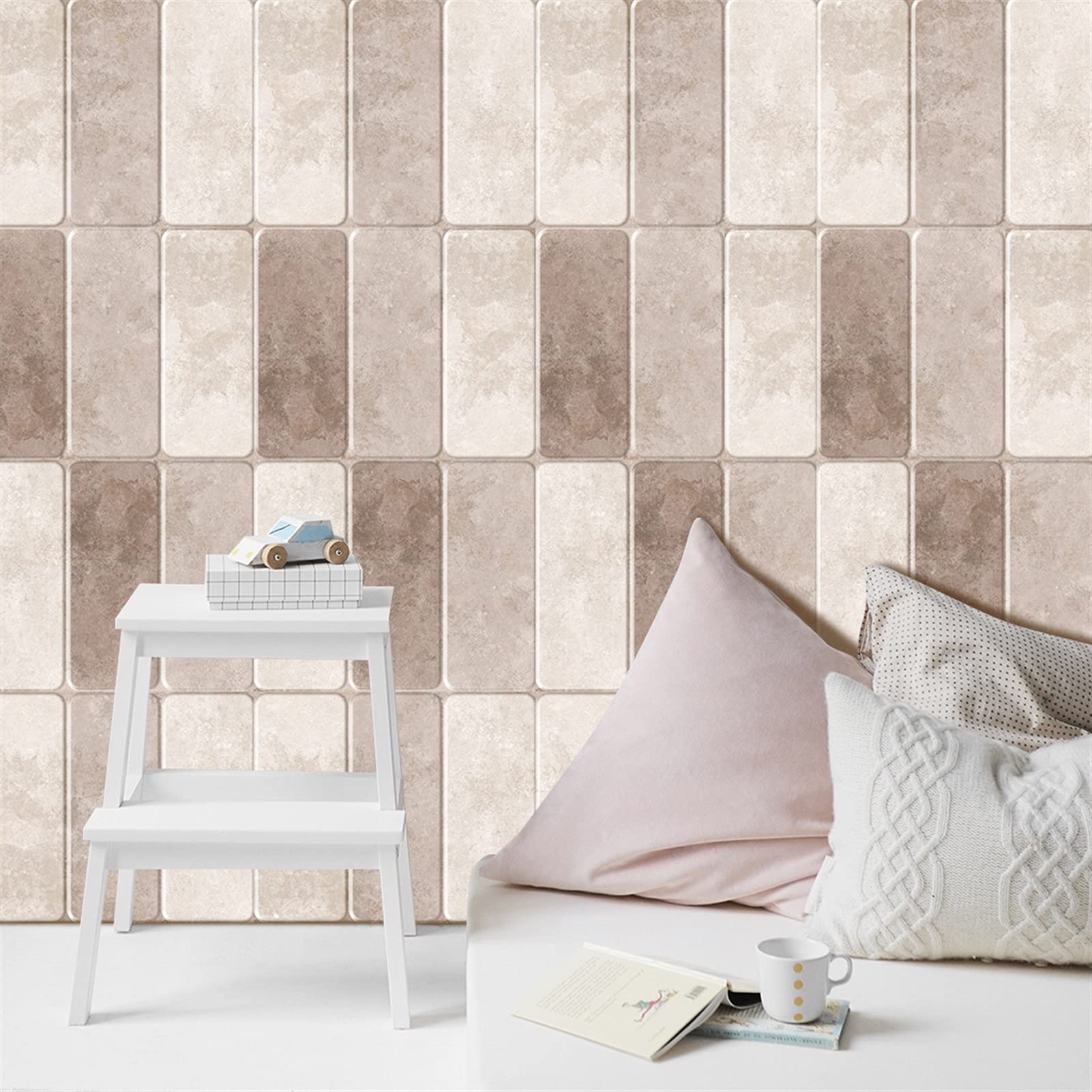 Pegatinas de Pared Pegatinas de Pared para Dormitorio Sala de Estar Autoadhesivo 3D Wallpaper Walls Decoración para el hogar Calcomanías de Pared Adhesivos Pared