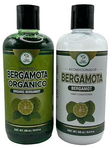 Miniatura 5 de Champú Orgánico Bergamota + Acondicionador (16.9 fl oz) con Aloe Vera y Romero | CHAMPÚ ORGÁNICO BERGAMOTA con Sábila & Romero + Acondicionador -