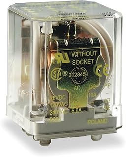 Square D RUMF32F7 Relay, 11Pin, 3Pdt, 10A, 100Vac