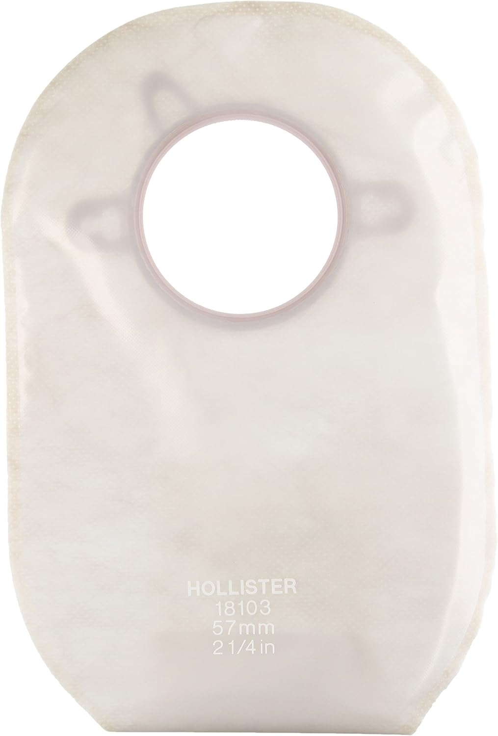 5018103 - Hollister Inc New Image 2-Piece Drainable Pouch 2-1/4, Transparent