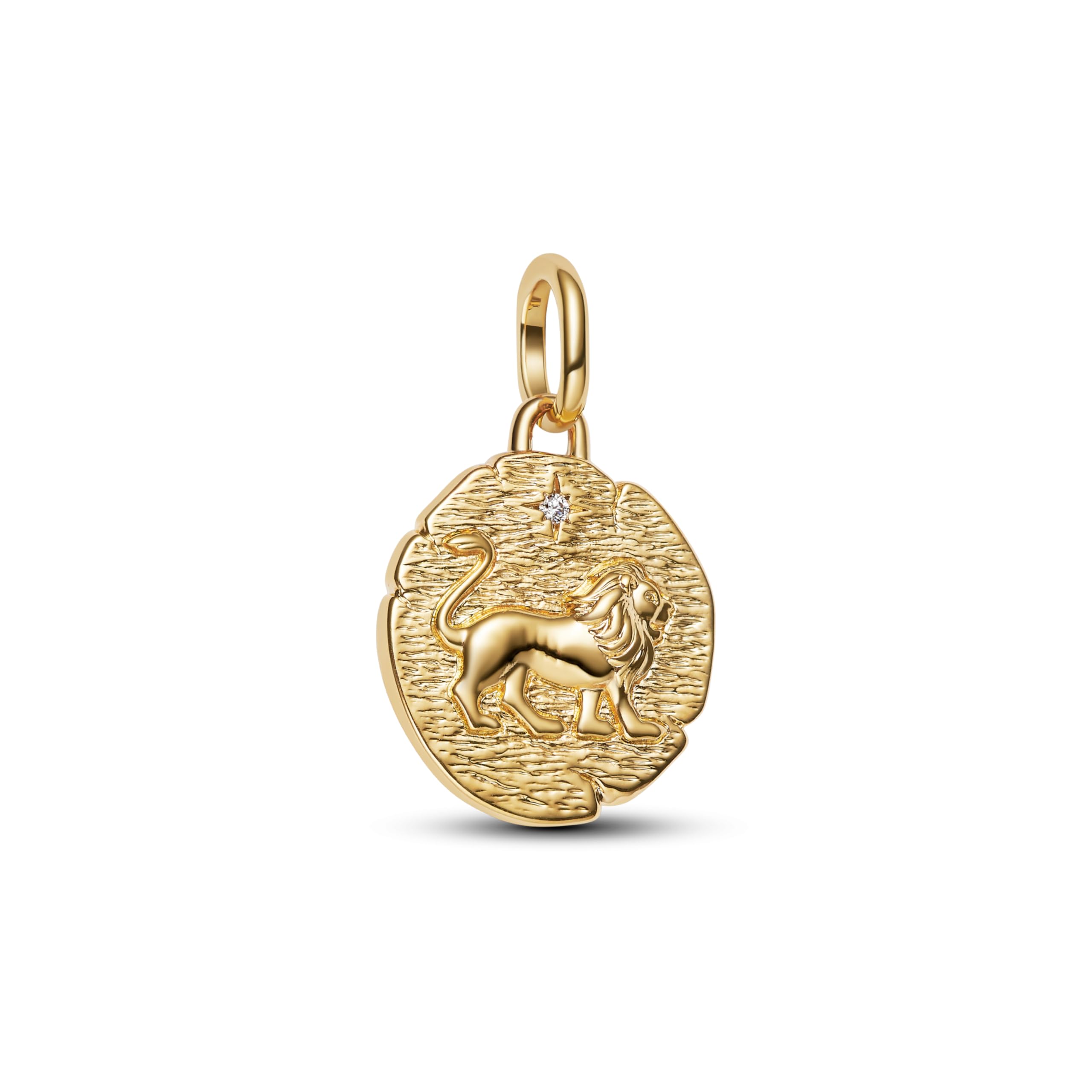 TCZNAF Gold Lion Charms Armbände Bead Compatible für Armband