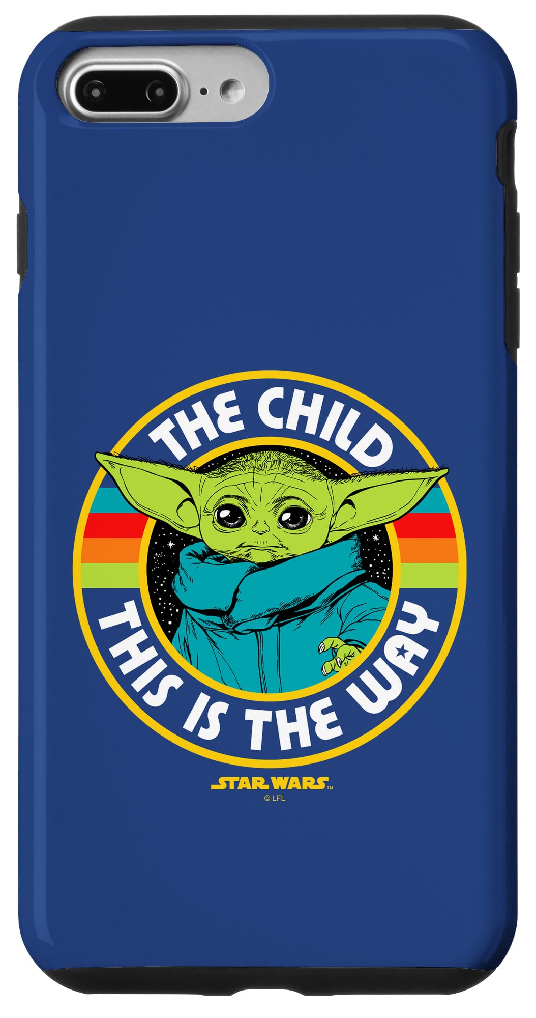 Coque iPhone 7 Plus / 8 Plus Star Wars The Mandalorian pour les fans au quotidien