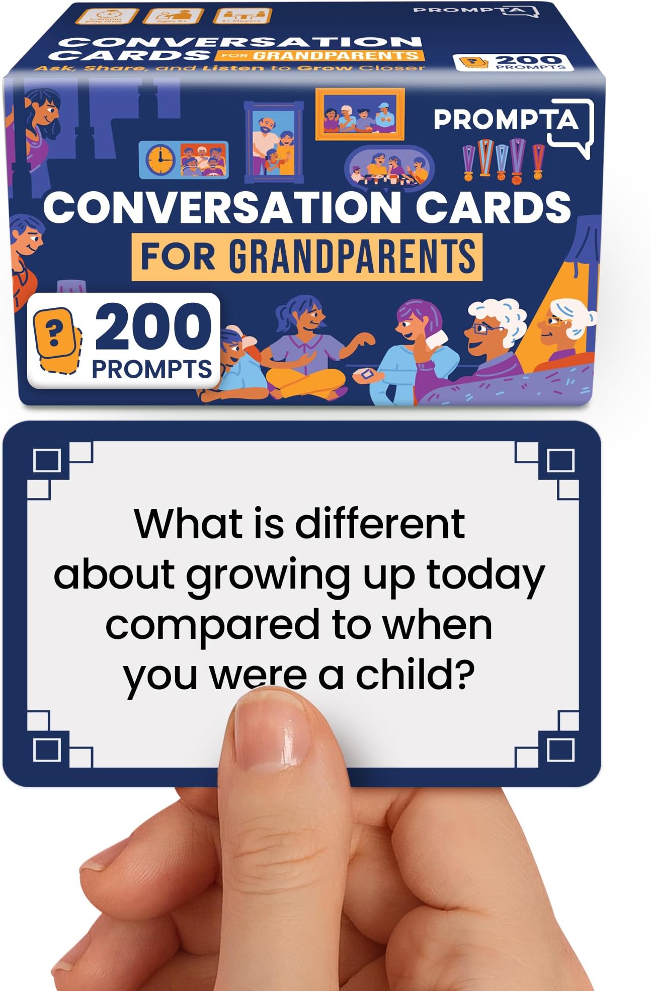 Conversation Cards for Grandparents