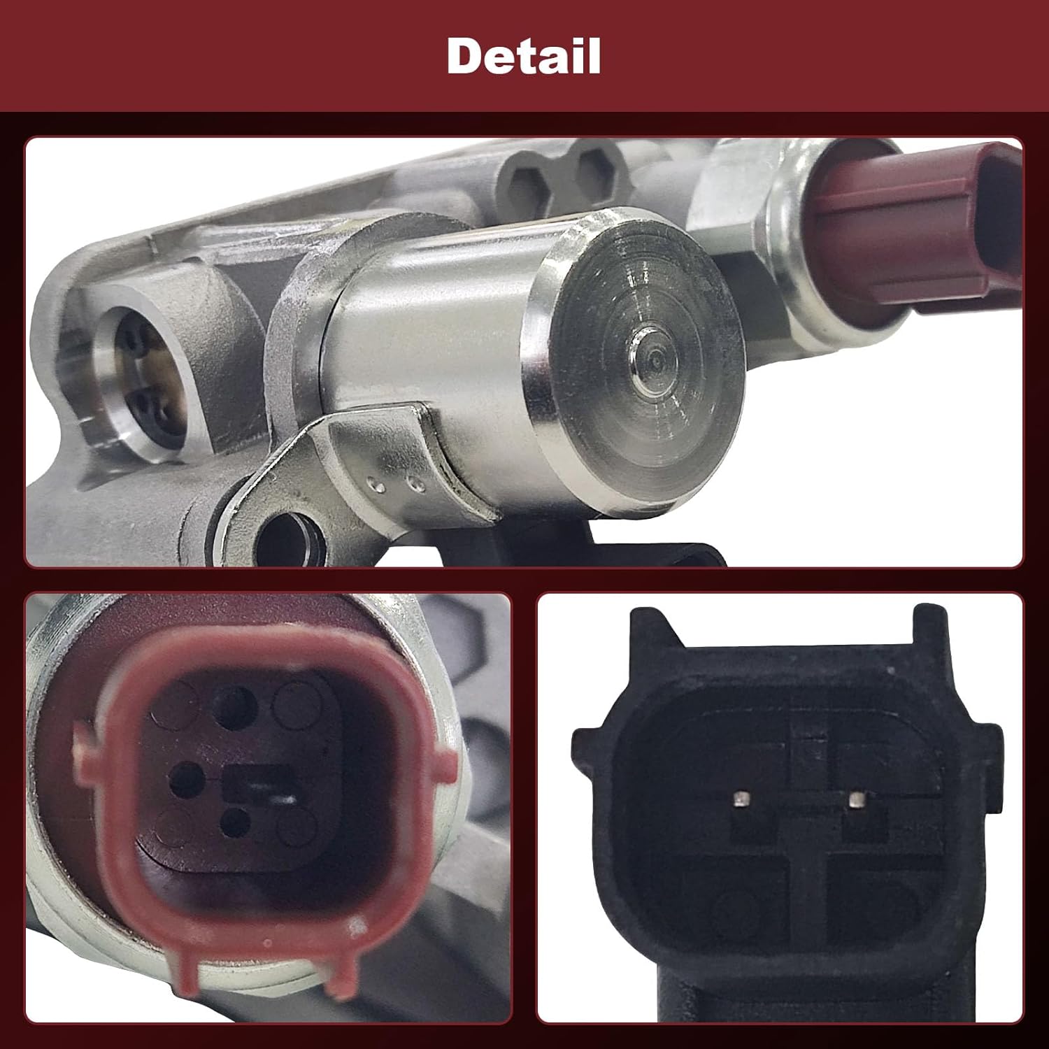 Anytek VVT Engine Variable Valve Timing Solenoid for Honda Accord 2008-2012 Accord Crosstour 2010-2011 Crosstour 2012 Odyssey 2008-2016 Pilot 2009-2015 for Acura RDX 2013-2015 3.5L Replace#15810R70A03