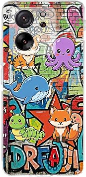 Xiaomi Mi 13T Pro ile Uyumlu Grafiti Mini Tasar ml   effaf Silikon K l f