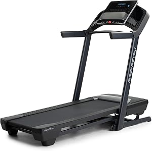 ProForm Carbon TL folding treadmill with incline and Bluetooth for small spaces