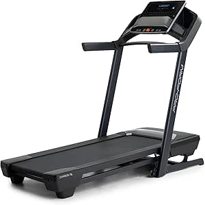 ProForm Carbon Treadmill for Walking and Running with Built-in Fan and SpaceSaver Design