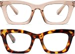 Readers pour les femmes - Lunettes de lecture style Stylis avec blocage de la lumière bleue et charnière de printemps