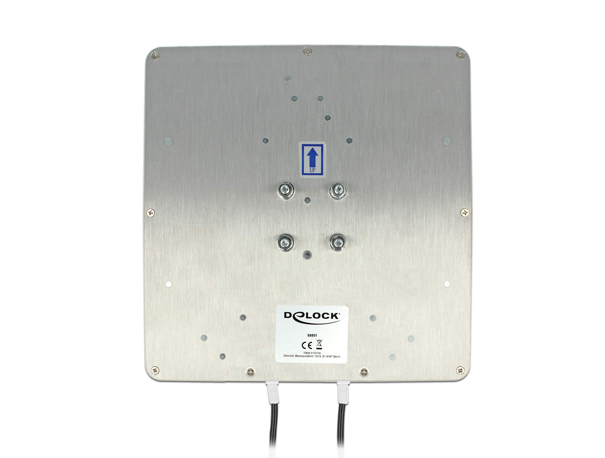 DeLock Directional Antenna SMA 8dBi Netzwerk-Antenne, 89891, weiß
