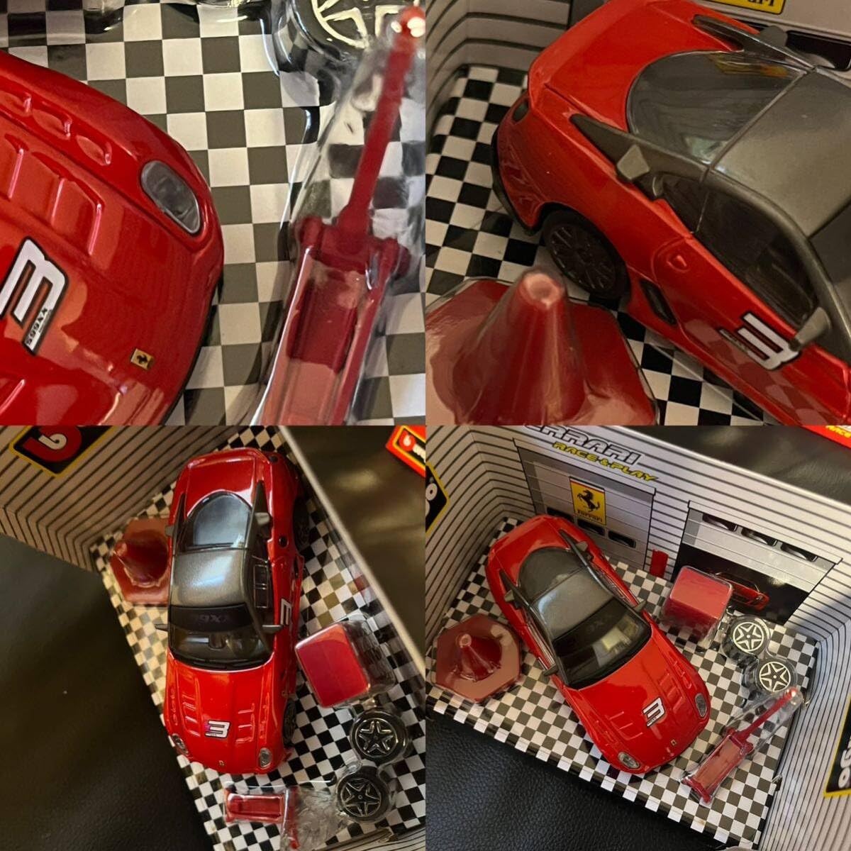Amazon | 1/43 Ferrari 599XX Race & Play フェラーリ burago ブラーゴ
