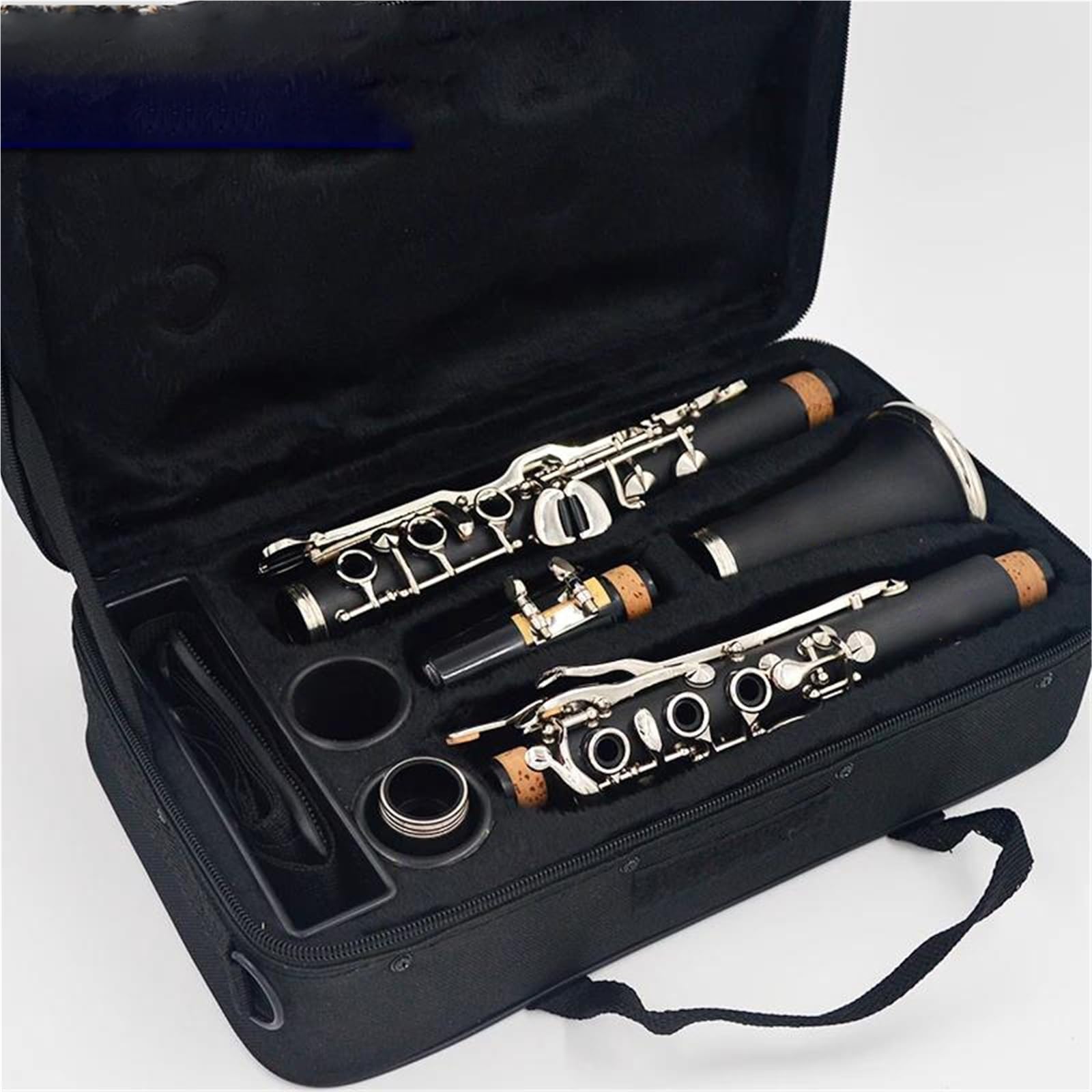 Clarinete Si Bemol Fabricado En Bakerwood 20/14 Teclas Clarinete
