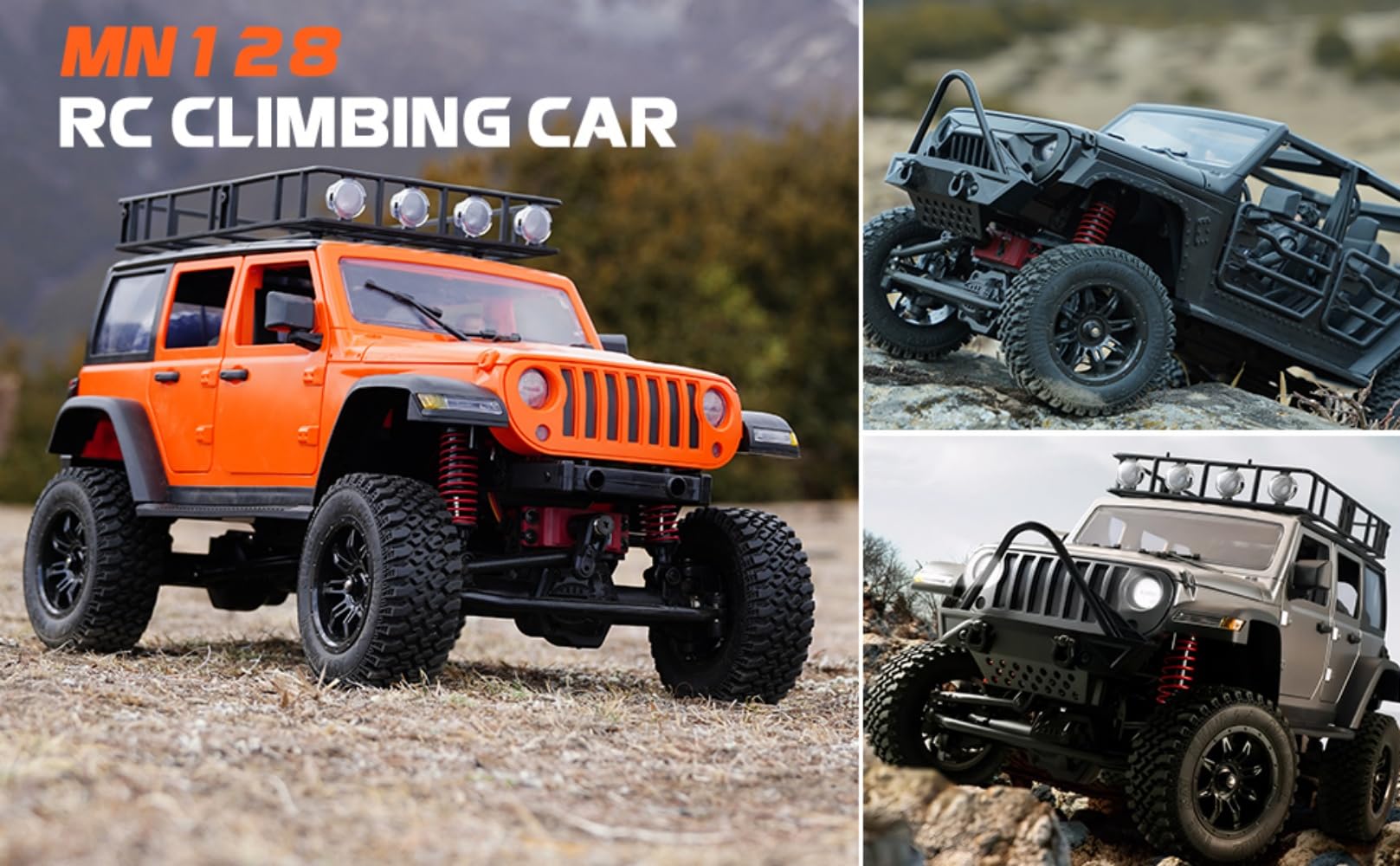 Amazon.co.jp: RCロッククローラー MN128 1:12スケール RC 4WD RC