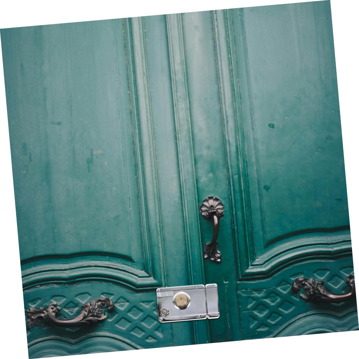 Artibetter 1set Serratura Per Porta Inossidabile Con Chiusura Catenaccio Sicurezza Antifurto Per Porte Da Camera Design e Apertura Resistente e Pratica Per La Tua Casa