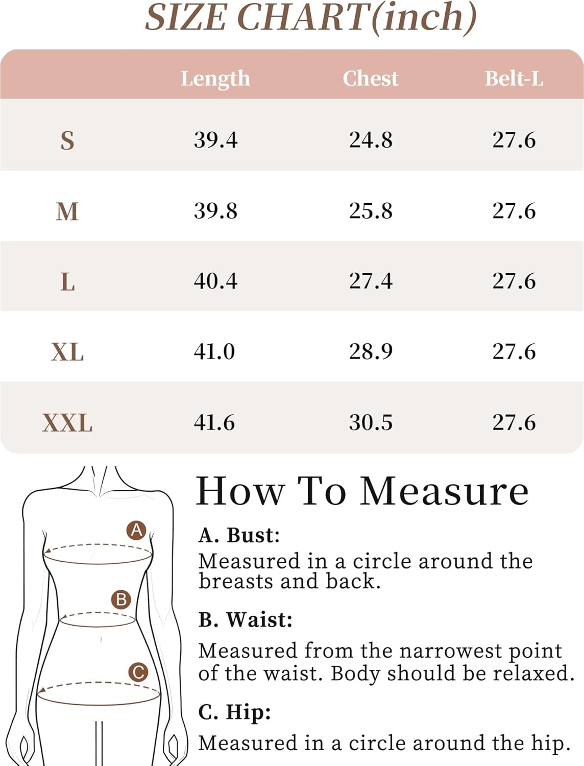 cheibear Womens Bath Wrap Towel Dress Wearable Terry Bathrobe Tie Spa Gym Shower Robe with Pockets 2026 - Image 6