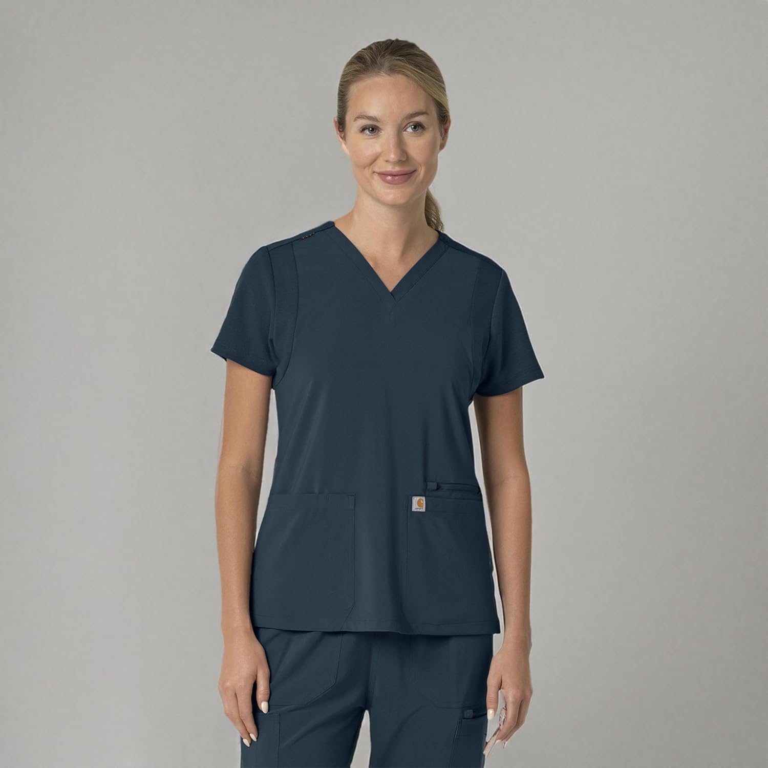 Carhartt Scrubs C13210 Women's Force® Cross-Flex Modern Fit Flex Panel - Image 13