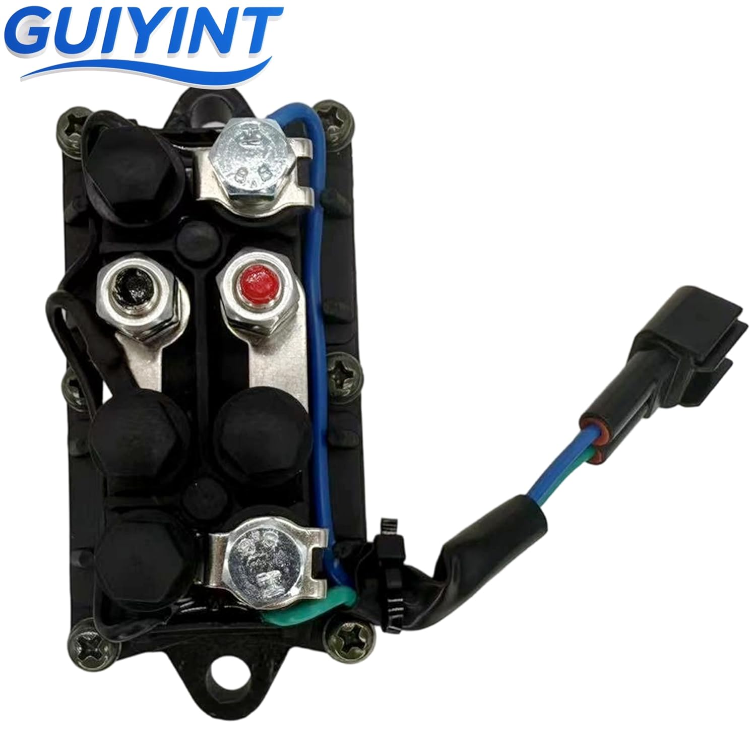 Tilt Trim Relay Replacement for 2004-On Yamaha 25-250HP Outboard Engines Fits OEM 63P-81950-00-00, 240-58022, TRM6003