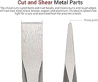 Vista 2 de TEKTON Cincel frío de 1 pulgada 66009