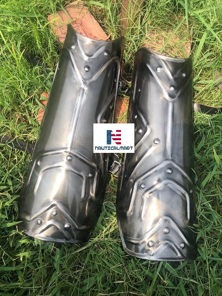 LARP Medieval Functional Knights Armor Greaves Leg Armour