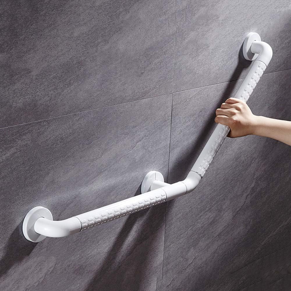 135° Asidero asa de Seguridad para Baño Acero Inoxidable Agarraderas Ducha para Personas Mayores y Discapacitadas Antideslizante Asidero para Banera 40 * 60cm