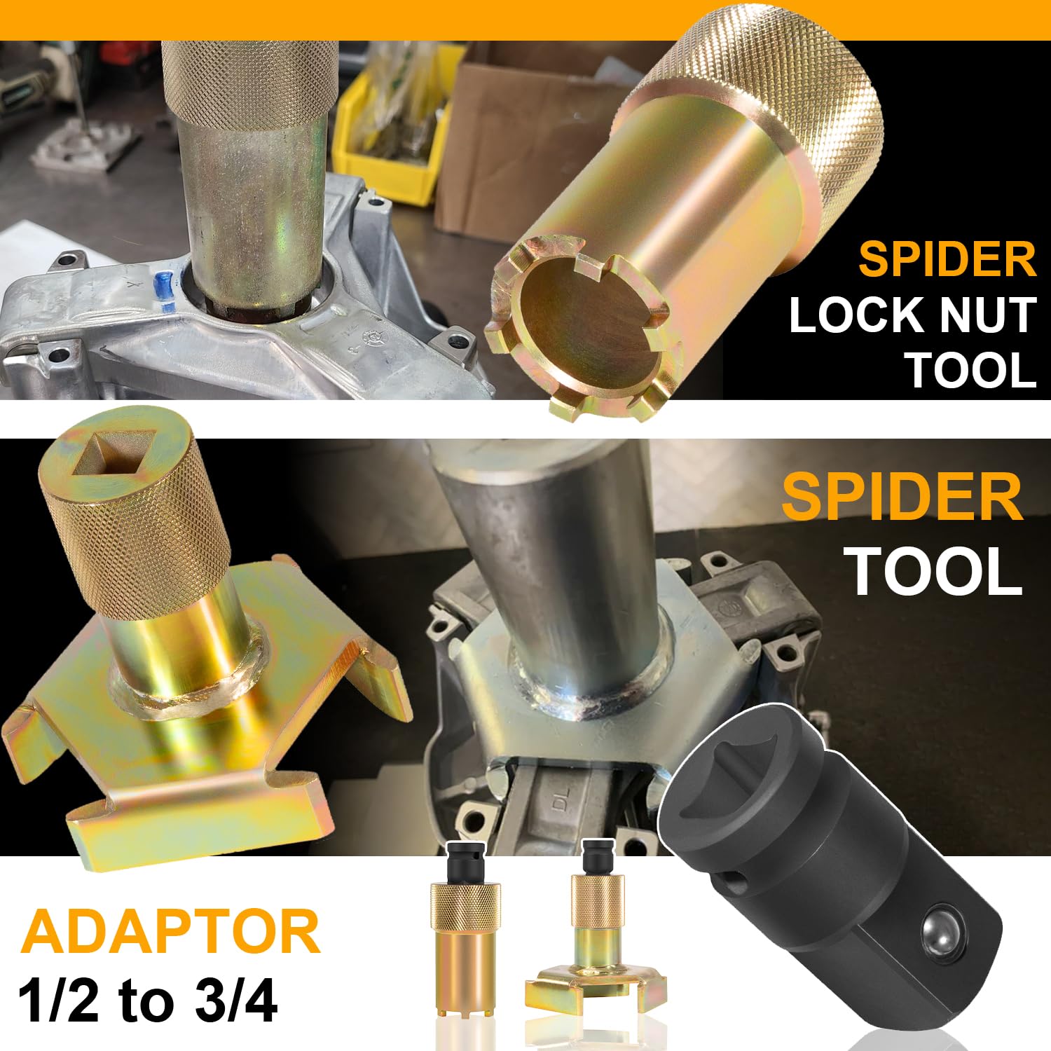 Kit complet d'outils d'embrayage primaire et d'entretien secondaire pour toutes les années Polaris RZR 1000, Ranger 900/1000, Polaris General 1000 et RZR Turbo 2016-2021