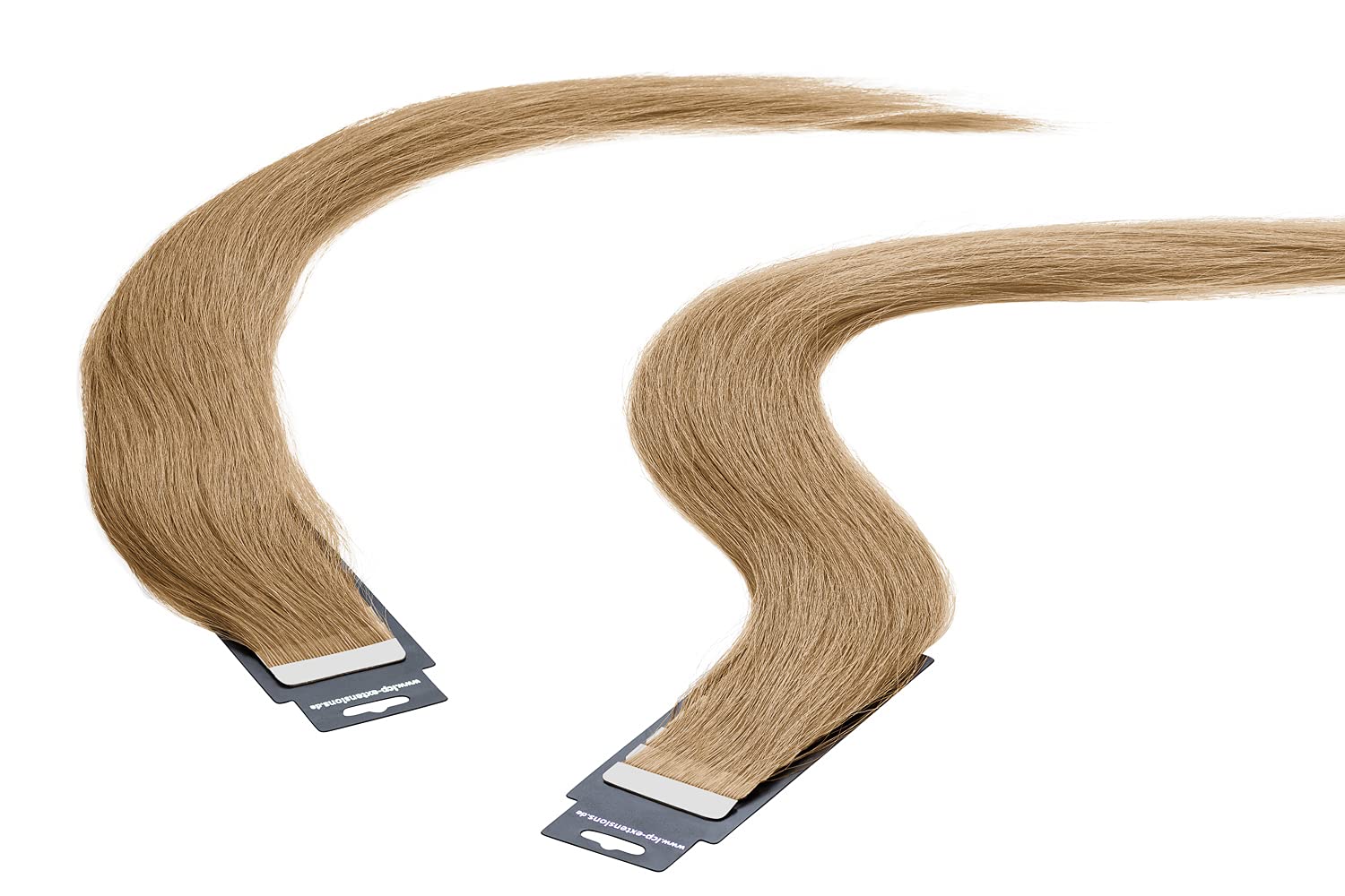 Tape In Extensions 50 cm Virgin Echthaar 10er Set Honigblond