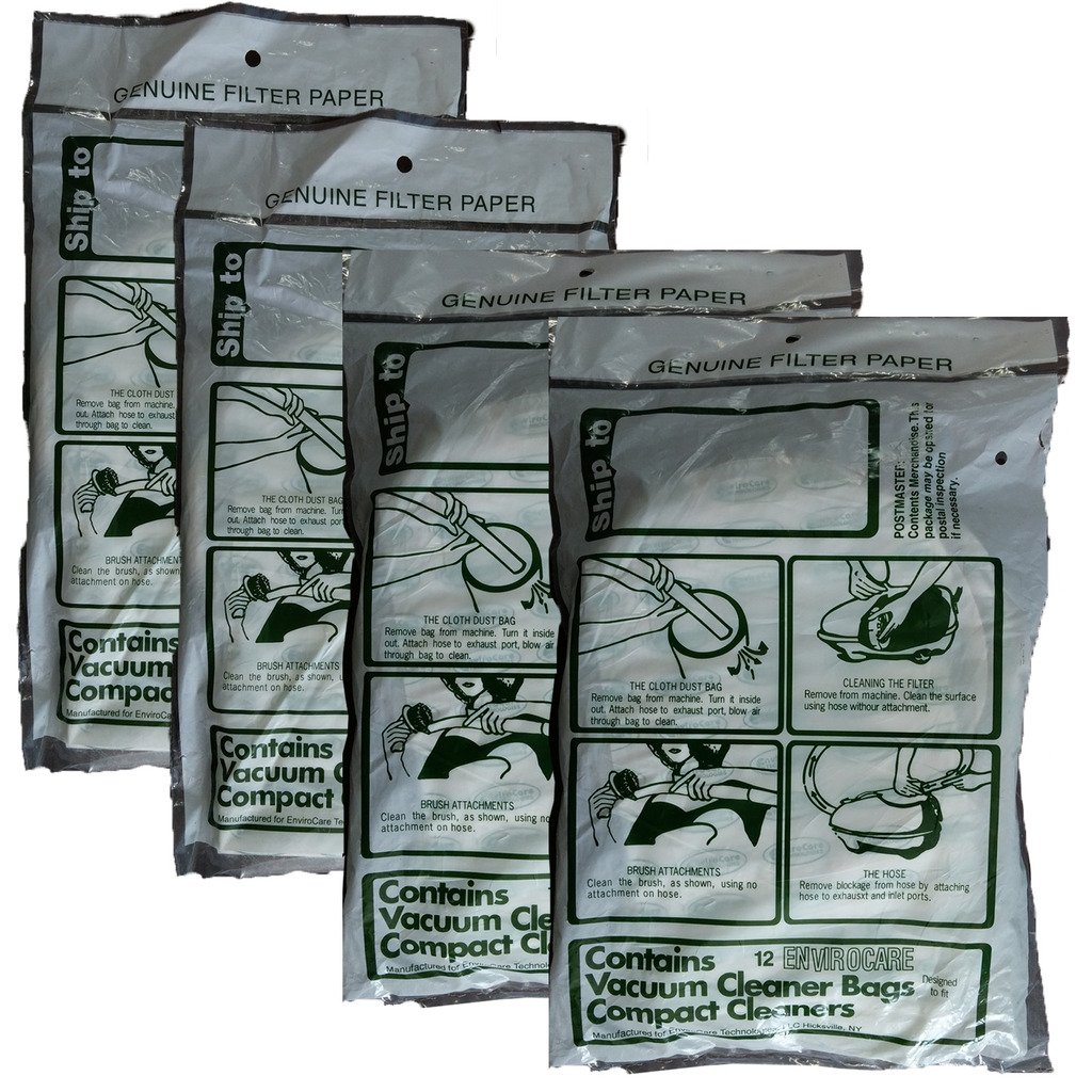 48 Compact TRI-Star 70305 1 ply Vacuum Cleaner Bag Airstorm Pullman-holt Vortech Dust Care 43103