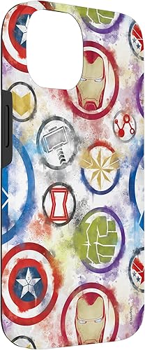 Miniatura 6 de iPhone 12 Pro Max Marvel Avengers Super Hero Icons Color Bleed Case
