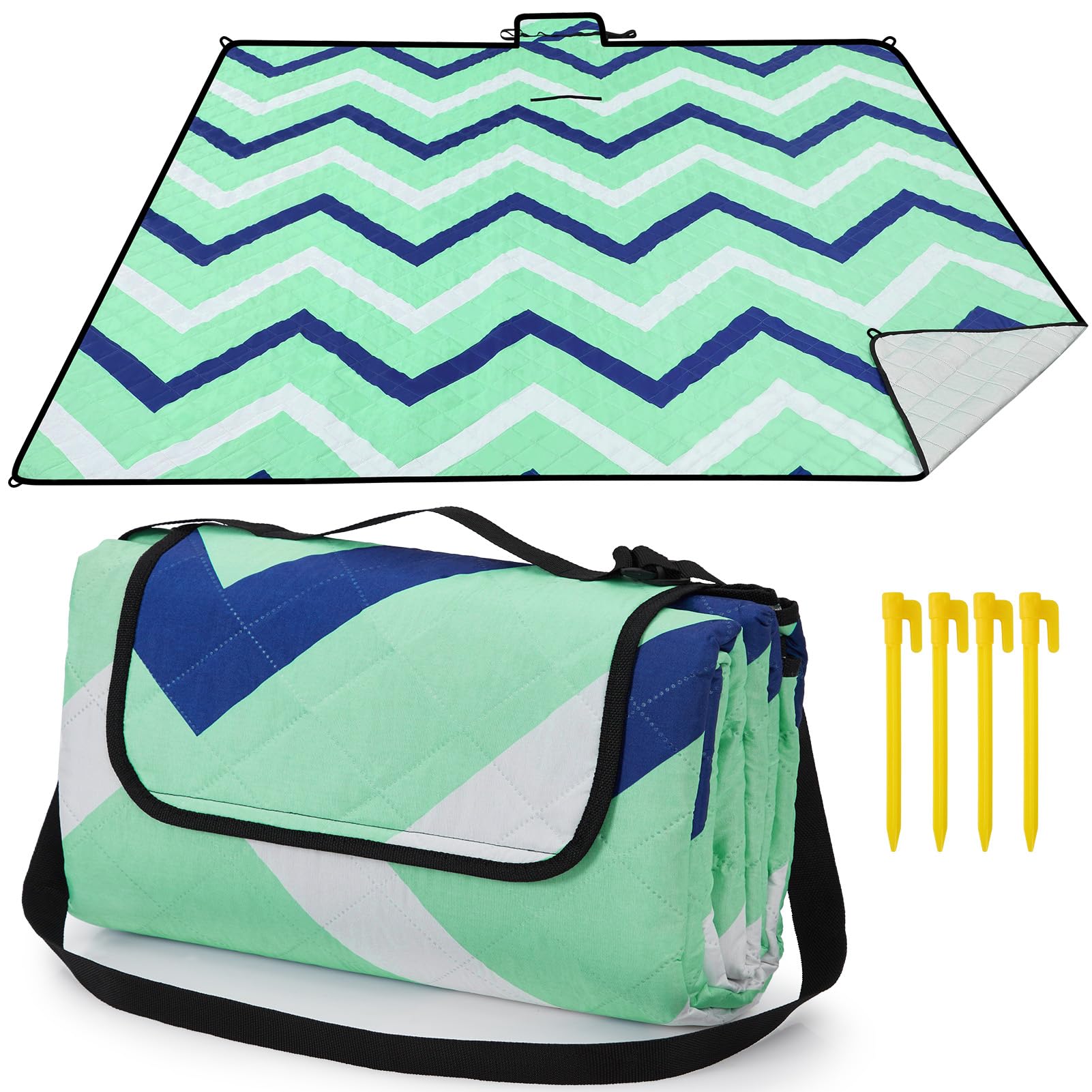 Coperta Lavabile Per Picnic Coperta Picnic Impermeabile 300x200 Coperta Spiaggia Esterno XXL Coperta Picnic Grande Impermeabile