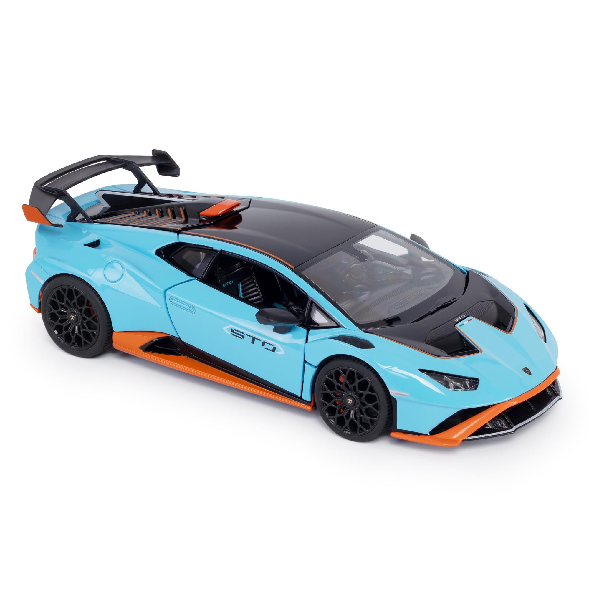 CMJ Lamborghini Huracan STO Modellino auto in scala 1:18 | Edizione fedele al dettaglio da collezione | Prodotto con licenza ufficiale