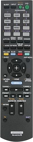 RM-AAU104 Reemplazado Remoto Ajuste Para Sony Multi Channel AV Receptor STR-DH520 STRDH520 1-489-343-11 Audio Video Receptor RM-AAU104 Reemplazado Remoto Ajuste Para Sony Multi Channel AV Receptor STR-DH520 STRDH520 1-489-343-11 Audio Video Receptor