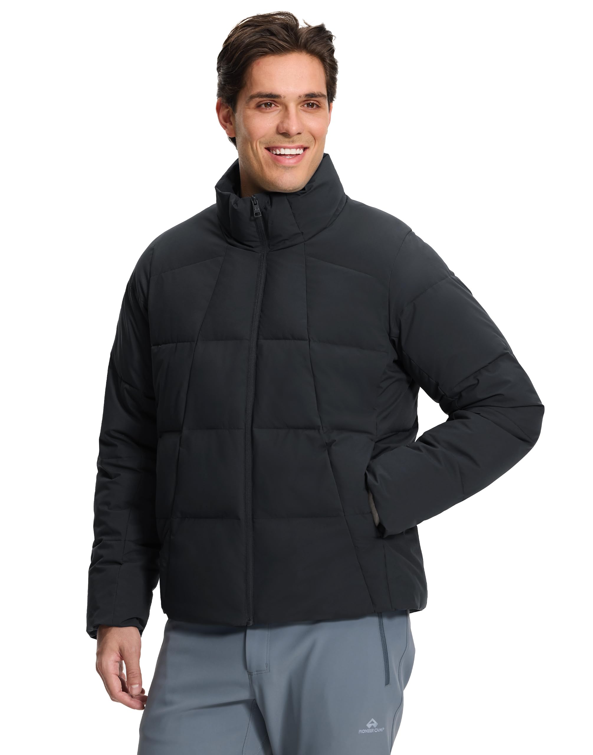 Pioneer Camp Herren Winterjacke Warm Wasserdicht Winddicht Outdoorjacke für Alltag und Freizeit