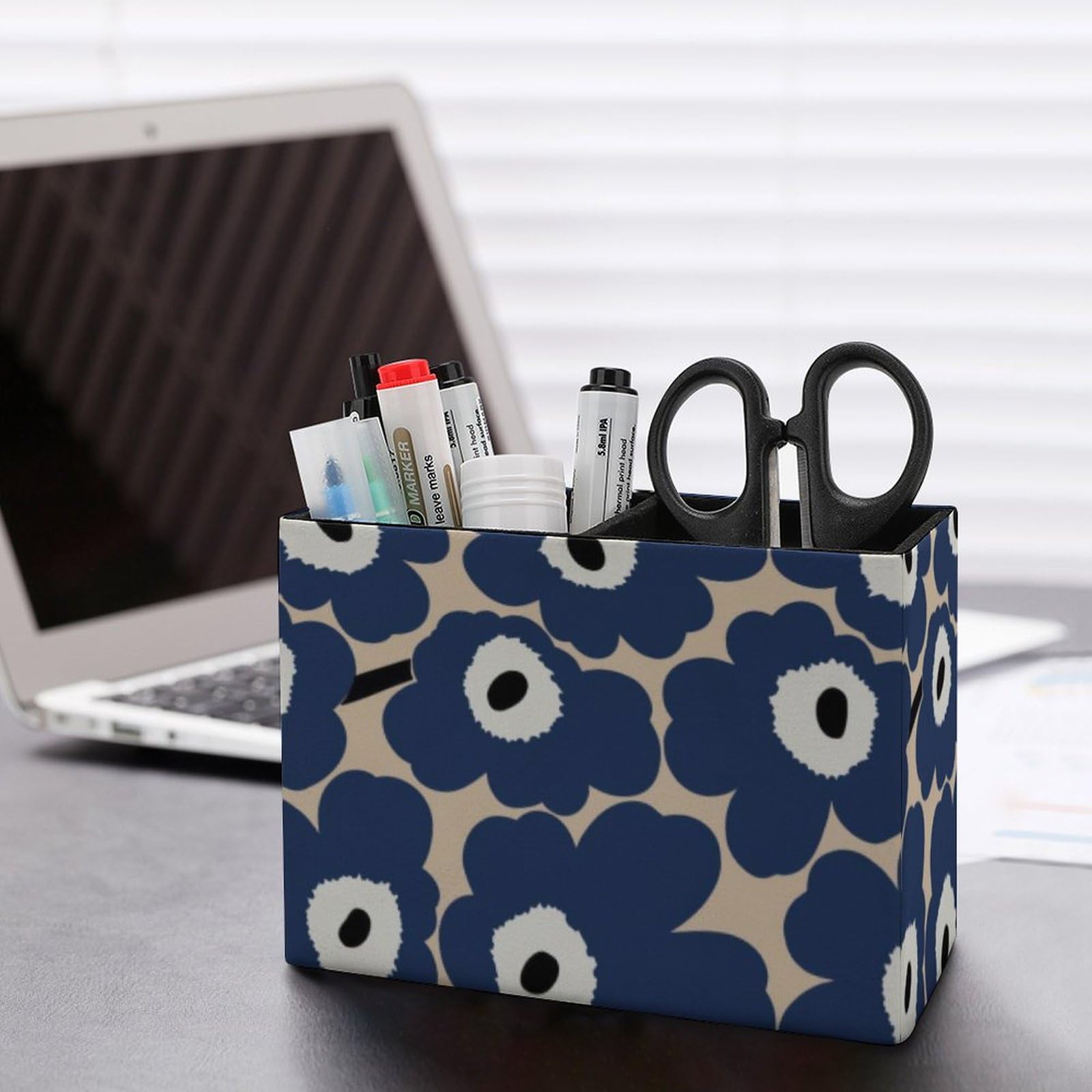 筆立て Amazon | マリメッコペン入れて ペン立て PUレザー筆立て文房具 収納